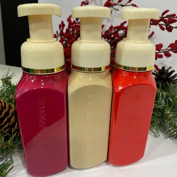 Bath & Body Works Christmas Holiday Milk Bar Collection Hand Soaps-3 - Picture 8 of 10